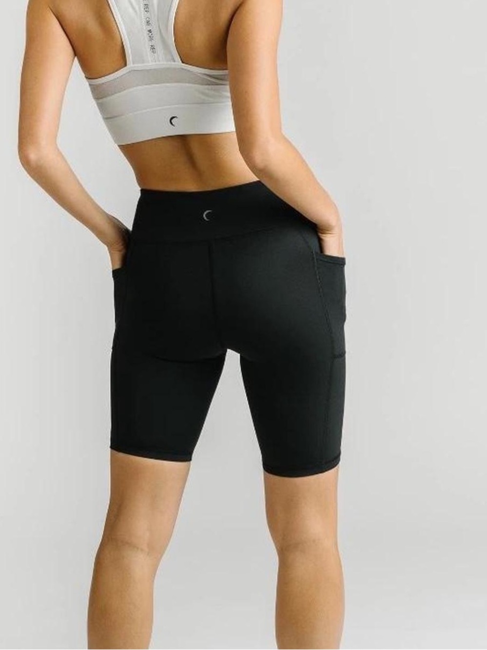 Zyia Active Light n Tight Hustle Shorts 8” Inseam Size 3X Black